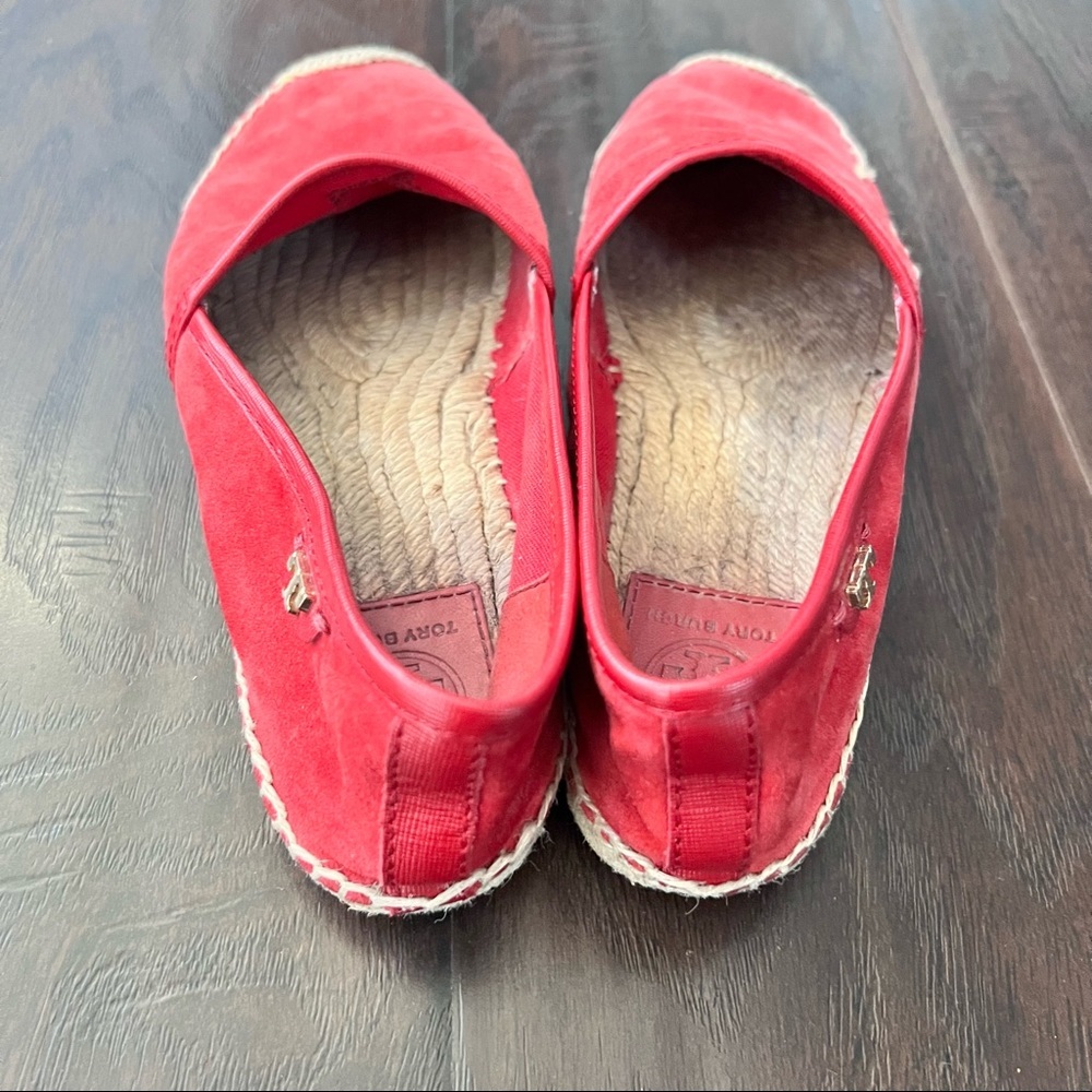 Tory Burch women’s espadrille size 8 with one side unstitched - Picture 5 of 9